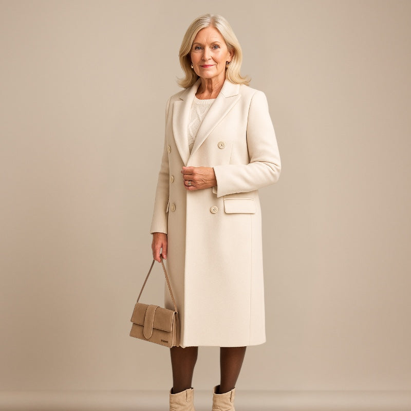 Ruth & Eleanor™ | Manteau Long Ajusté