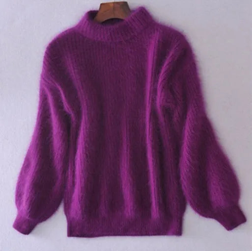 Jessica | Pull Roulé Élégant Froid