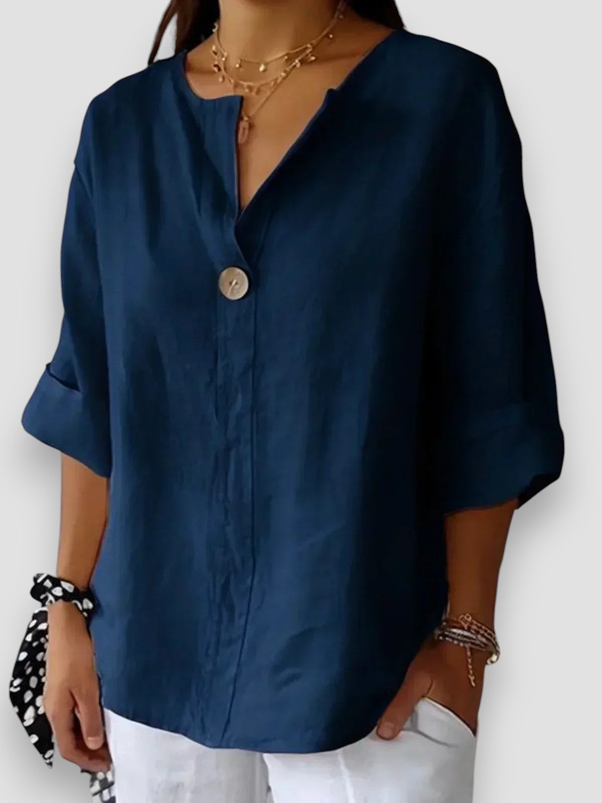 Tessa | Chemisier léger et minimaliste chic