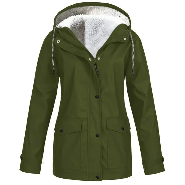 Julliete | Veste d'extérieur élégante avec capuche