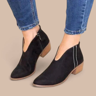 Ruth & Eleanor™ | Bottes Orthopédiques avec Fermeture Éclair