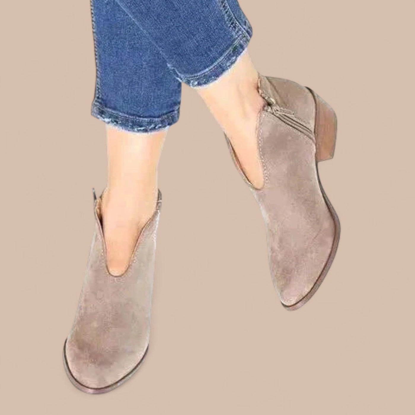 Ruth & Eleanor™ | Bottes Orthopédiques avec Fermeture Éclair