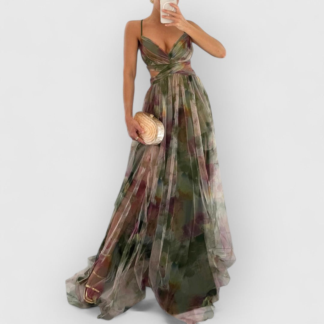 Verity | Robe maxi à imprimé floral