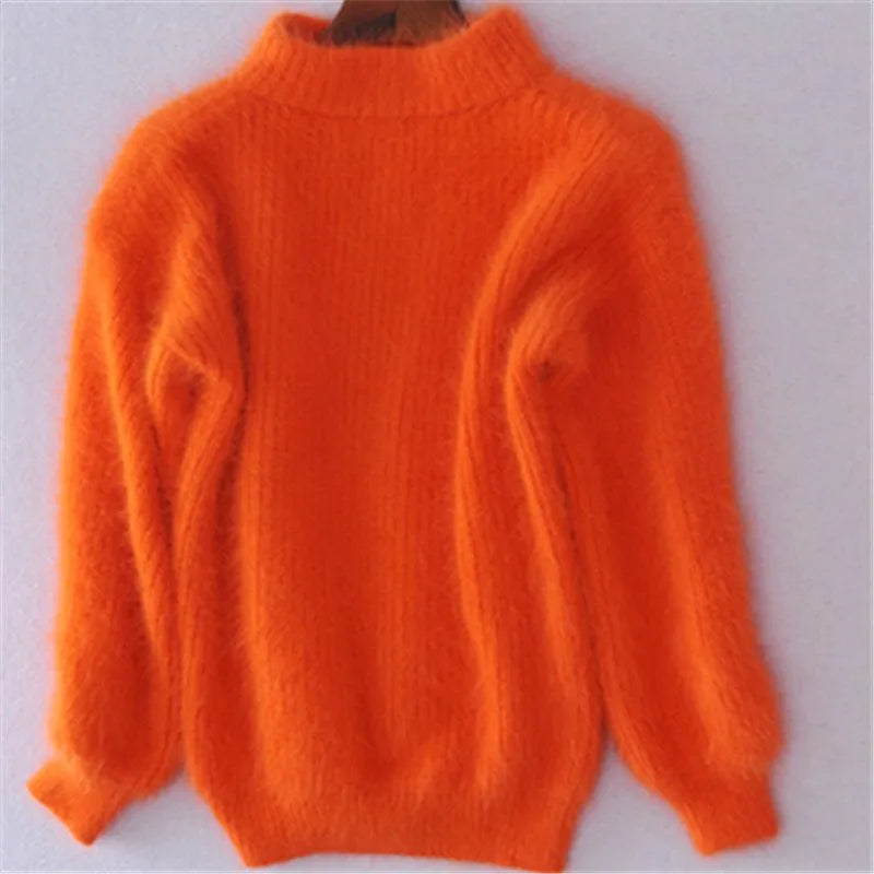 Jessica | Pull Roulé Élégant Froid