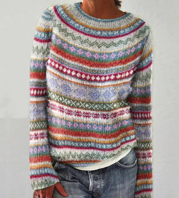 Miriam | SWEATER ISLANDAIS RÉTRO