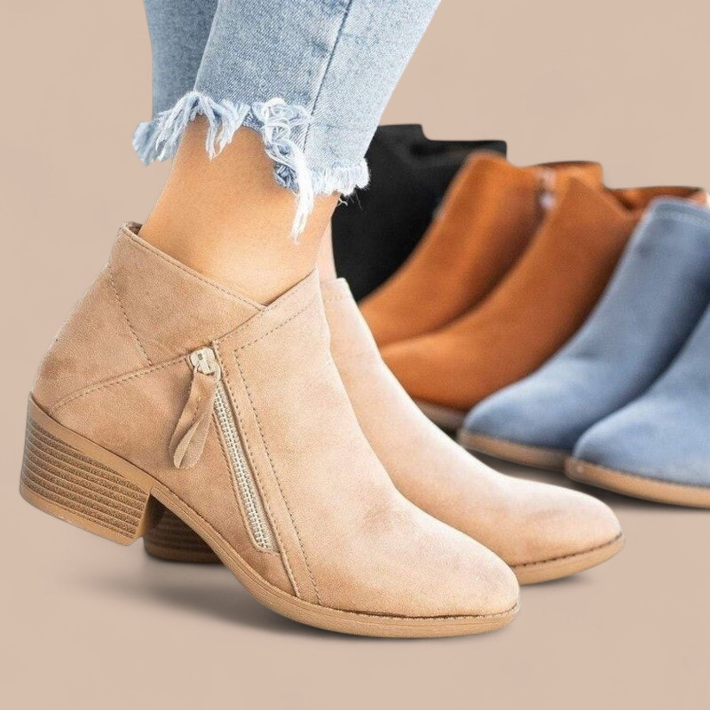 Ruth & Eleanor™ | Bottes Orthopédiques Élégantes