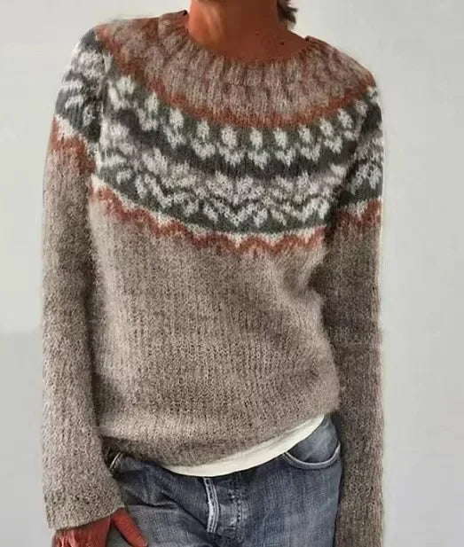 Miriam | SWEATER ISLANDAIS RÉTRO