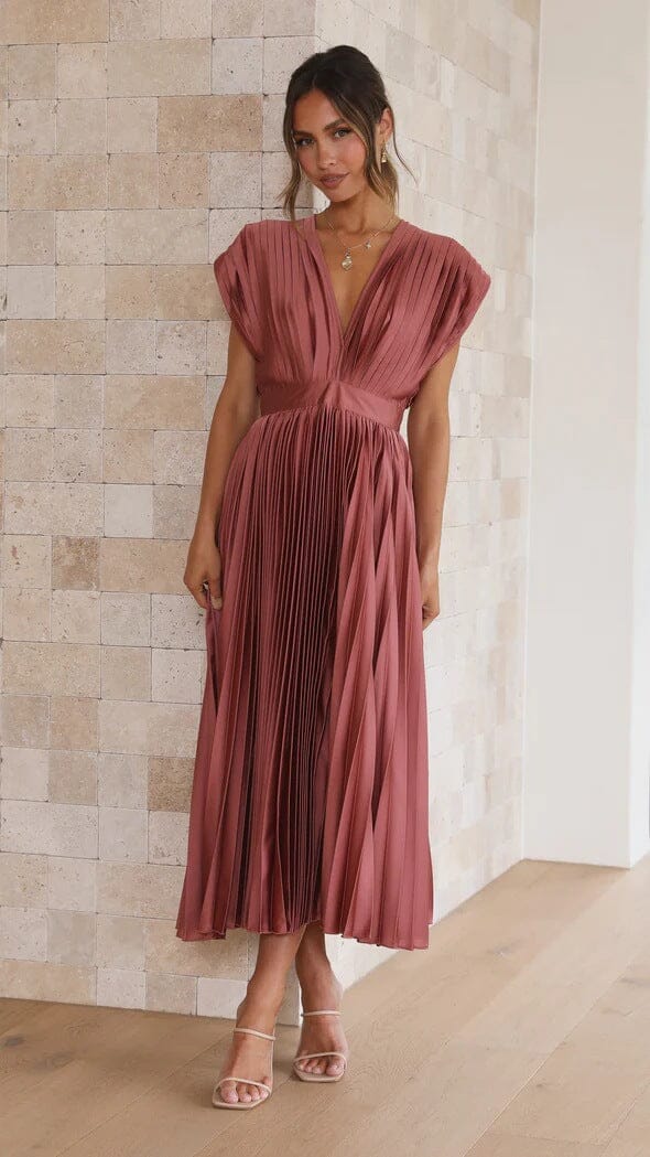 Chloe | Robe Midi Élégante