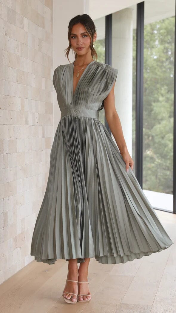 Chloe | Robe Midi Élégante