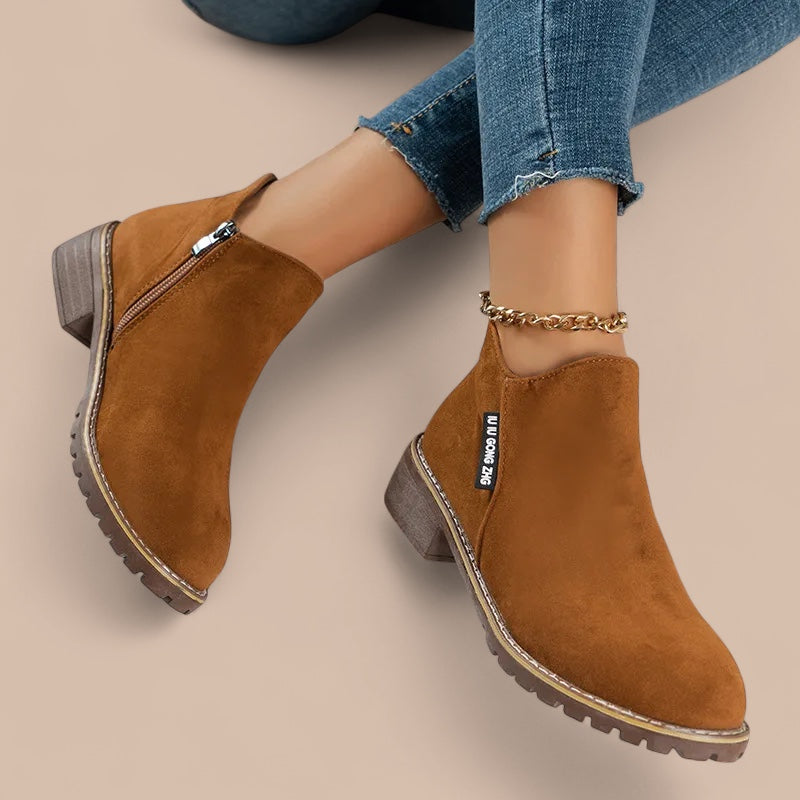 Ruth & Eleanor™ | Bottines à Semelle Épaisse