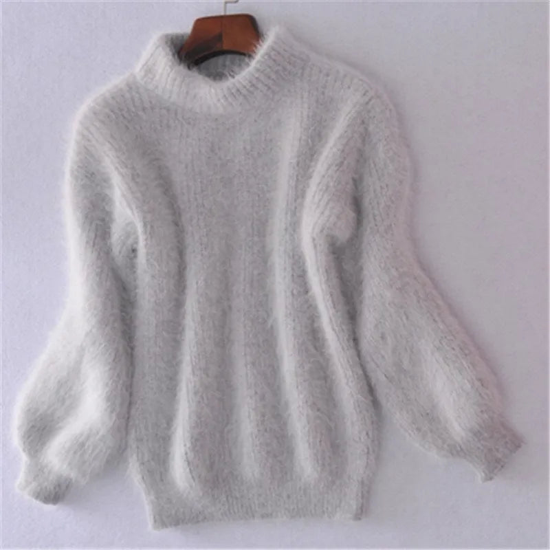 Jessica | Pull Roulé Élégant Froid