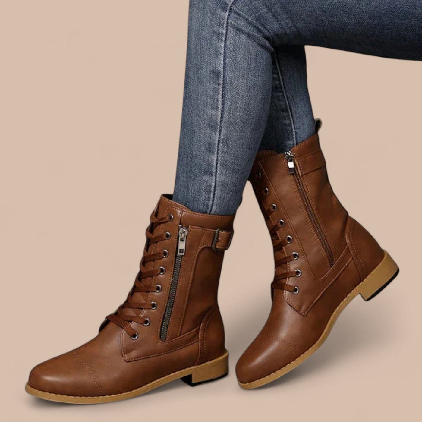 Ruth & Eleanor™ | Bottes en Cuir Ainsworth