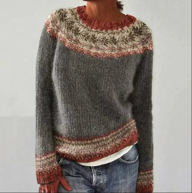 Miriam | SWEATER ISLANDAIS RÉTRO
