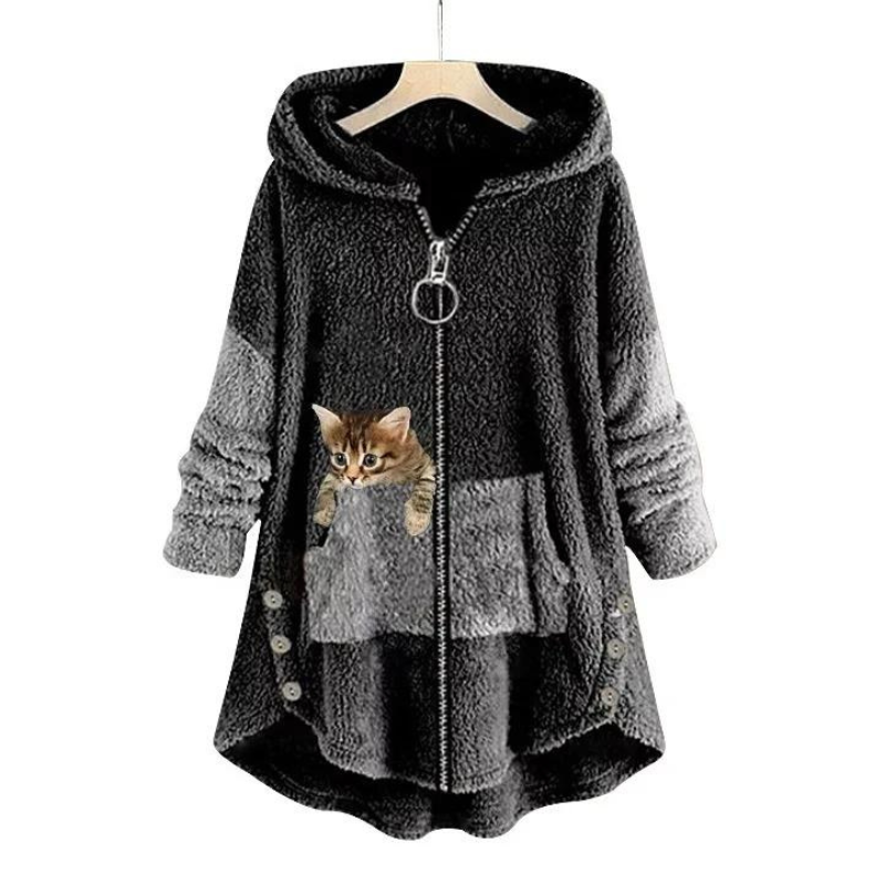 Agnes | Hoodie en Peluche Ultra-Douce et Chaude