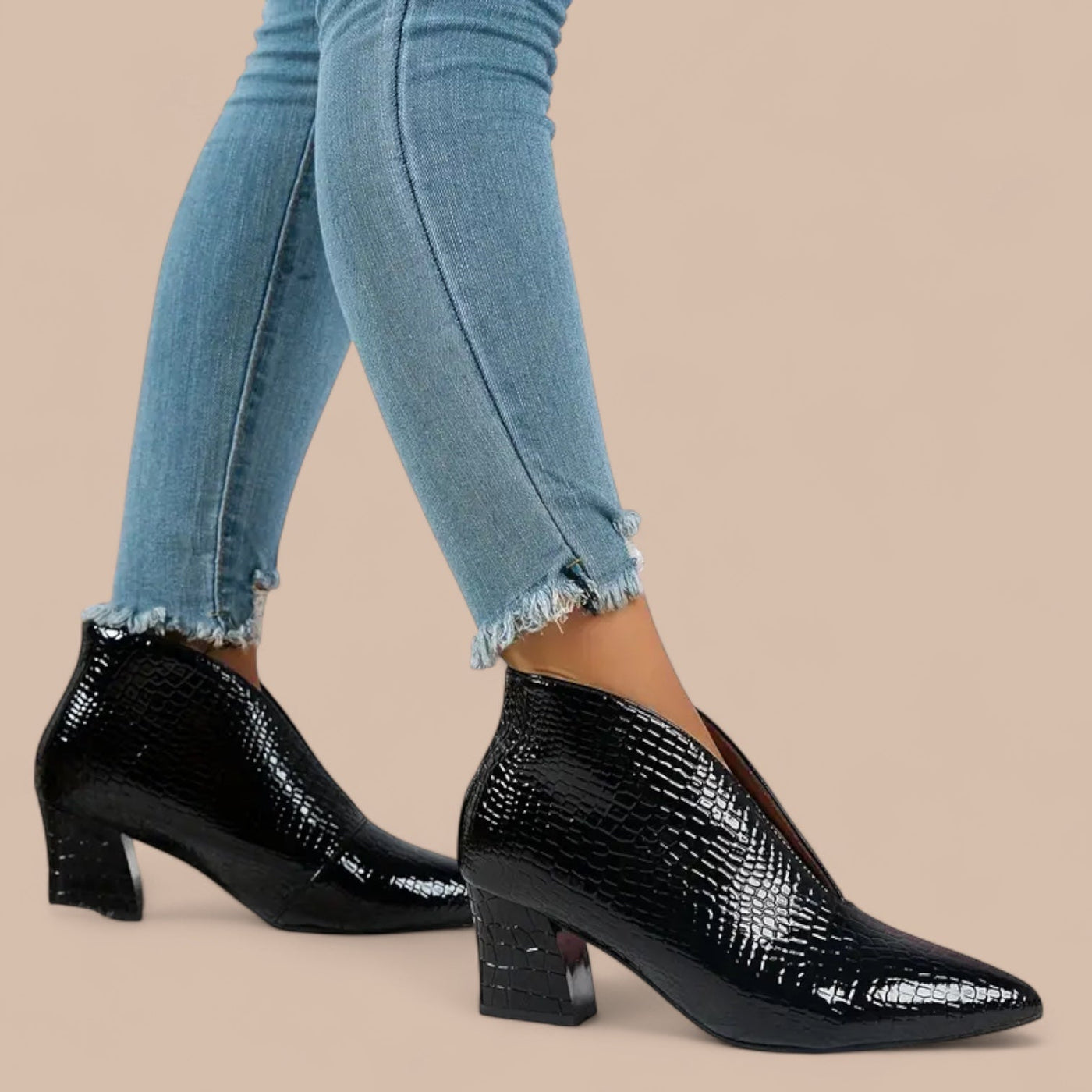 Ruth & Eleanor™ | Bottines à Talons Aiguille pour Femmes