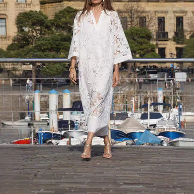 Sophie | Robe Élégante à Bordures