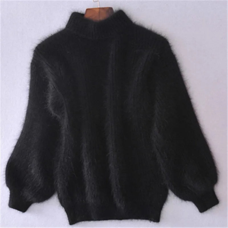 Jessica | Pull Roulé Élégant Froid