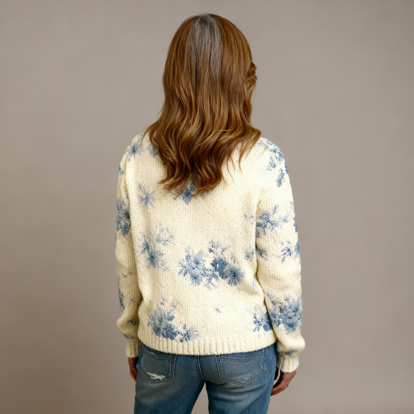 Lianne | Cardigan Art Floral