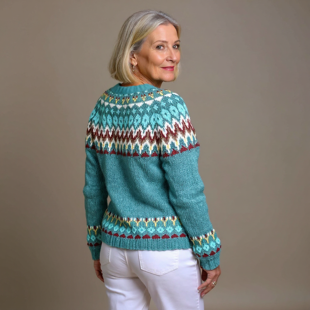 Ruth & Eleanor™ | Cardigan Islandais Classique