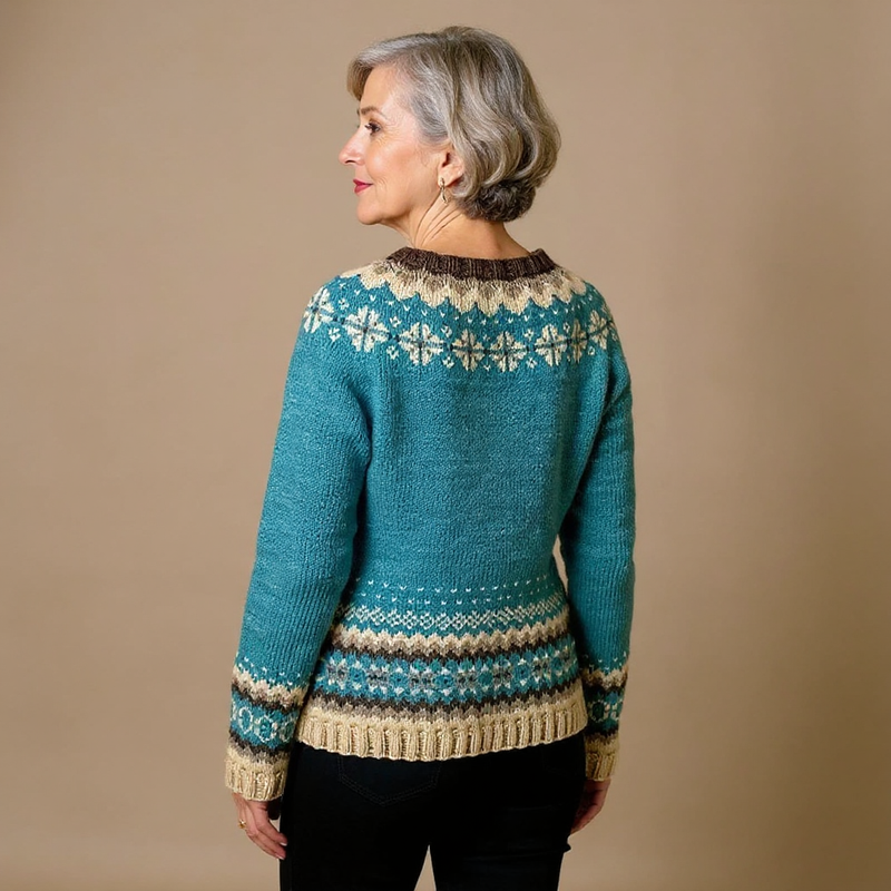 Ruth & Eleanor™ | Cardigan Islandais Classique