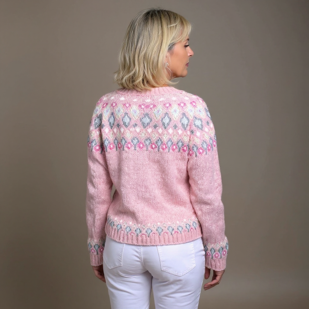 Ruth & Eleanor™ | Cardigan Rose Douillet