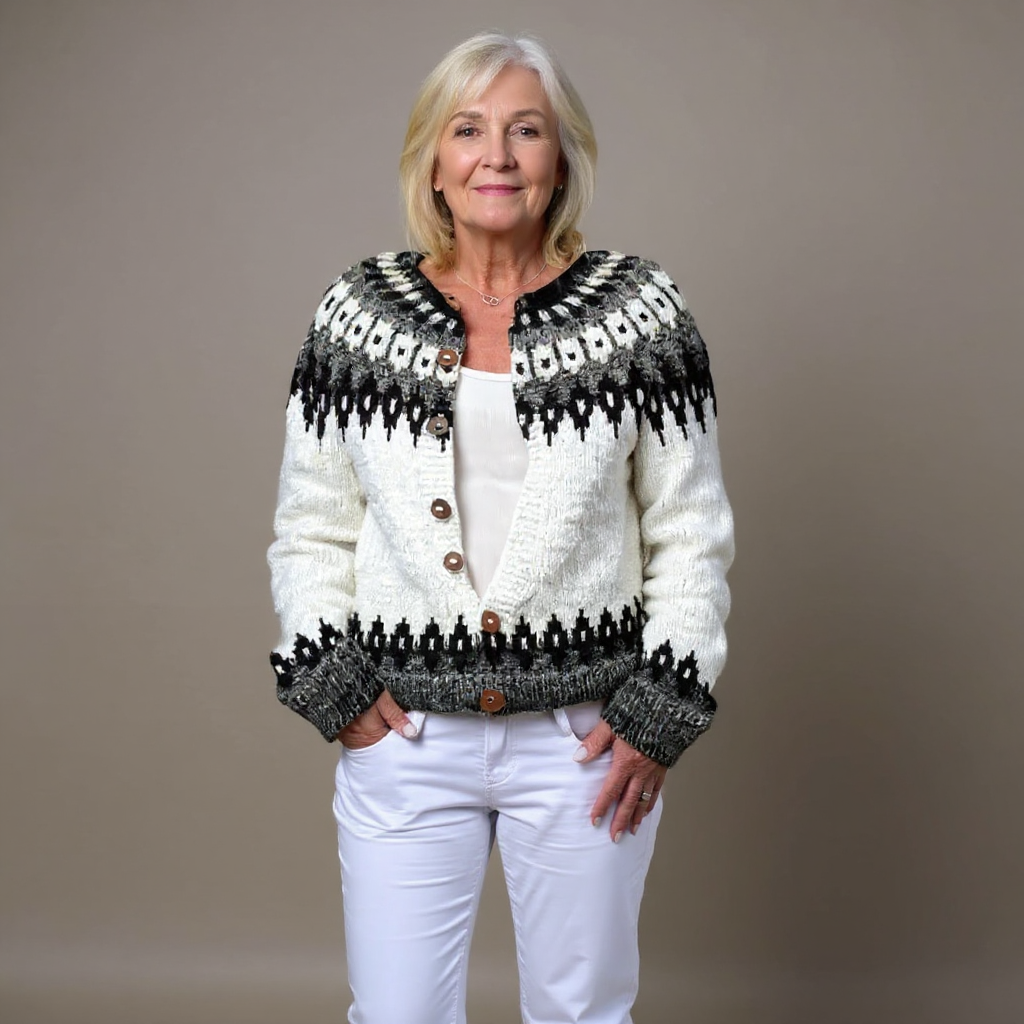 Ruth & Eleanor™ | Cardigan Islandais Classique