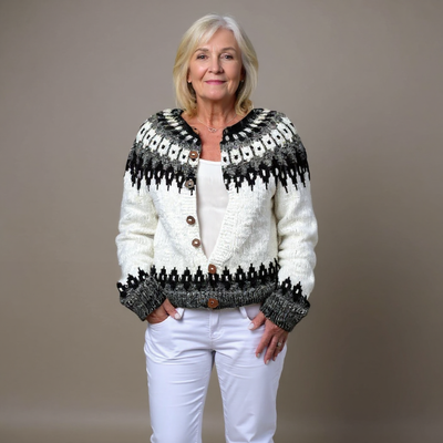 Ruth & Eleanor™ | Cardigan Islandais Classique