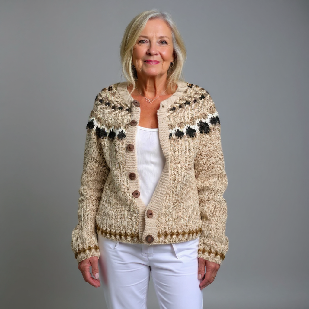 Ruth & Eleanor™ | Cardigan Islandais Classique
