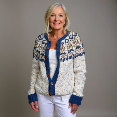 Ruth & Eleanor™ | Cardigan Islandais Classique