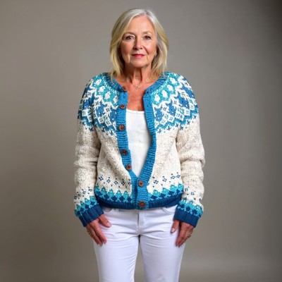Ruth & Eleanor™ | Cardigan Islandais Classique