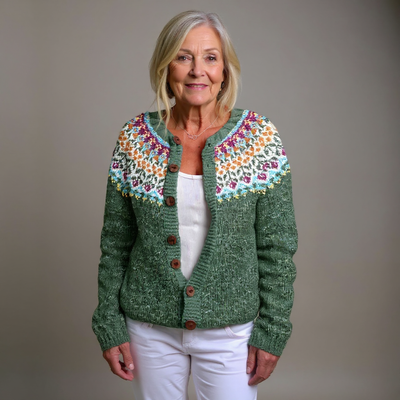 Ruth & Eleanor™ | Cardigan Vintage Islandais Classique