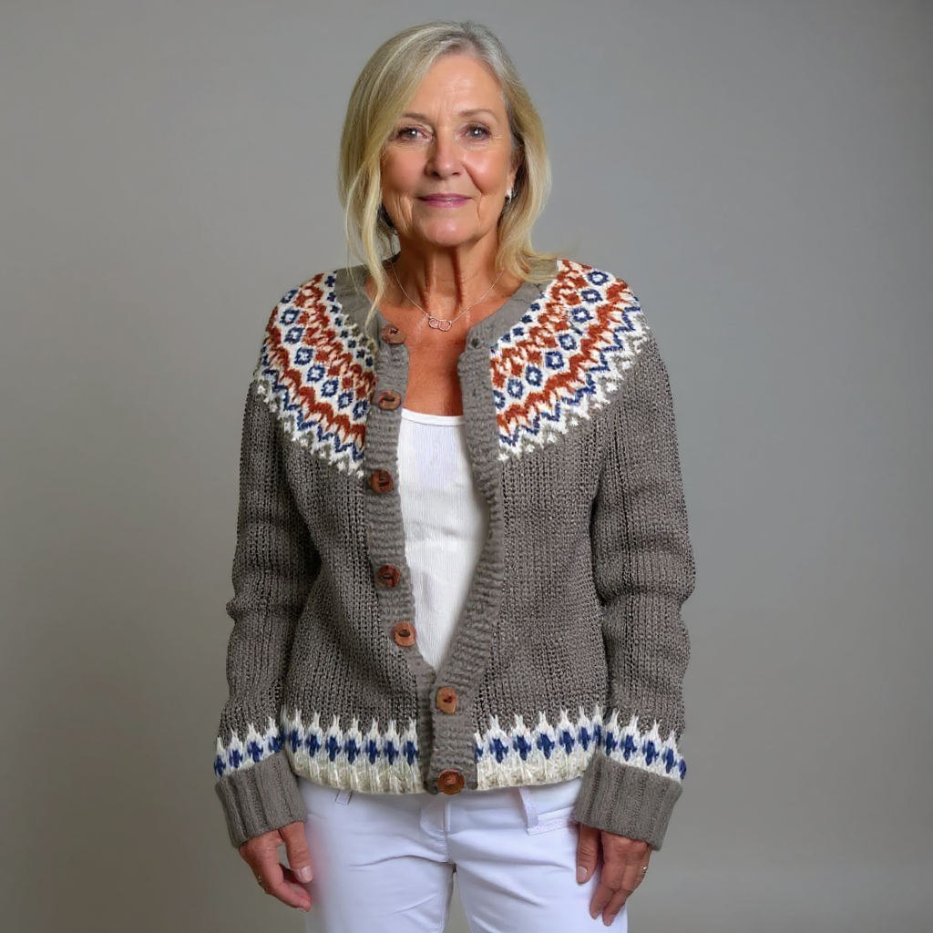 Ruth & Eleanor™ | Cardigan Islandais Classique