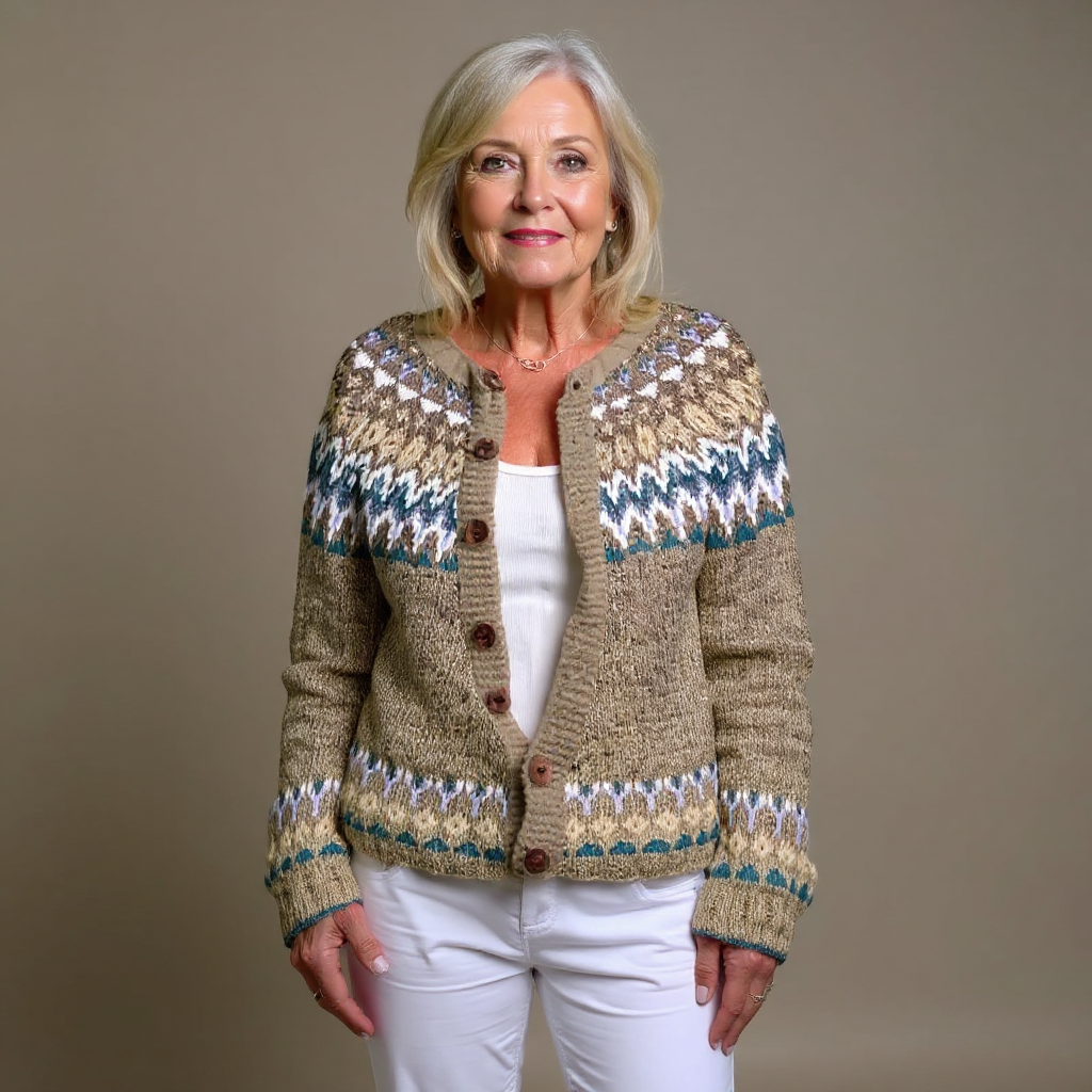 Ruth & Eleanor™ | Cardigan Islandais Classique