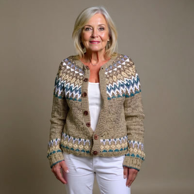 Ruth & Eleanor™ | Cardigan Islandais Classique