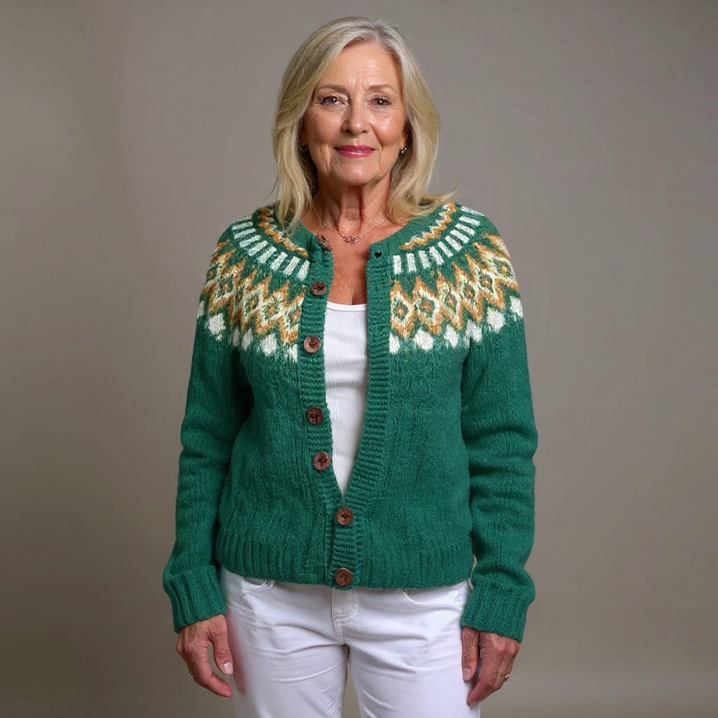 Ruth & Eleanor™ | Cardigan Islandais Classique