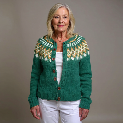 Ruth & Eleanor™ | Cardigan Islandais Classique