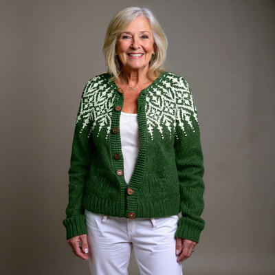 Ruth & Eleanor™ | Cardigan Islandais Classique