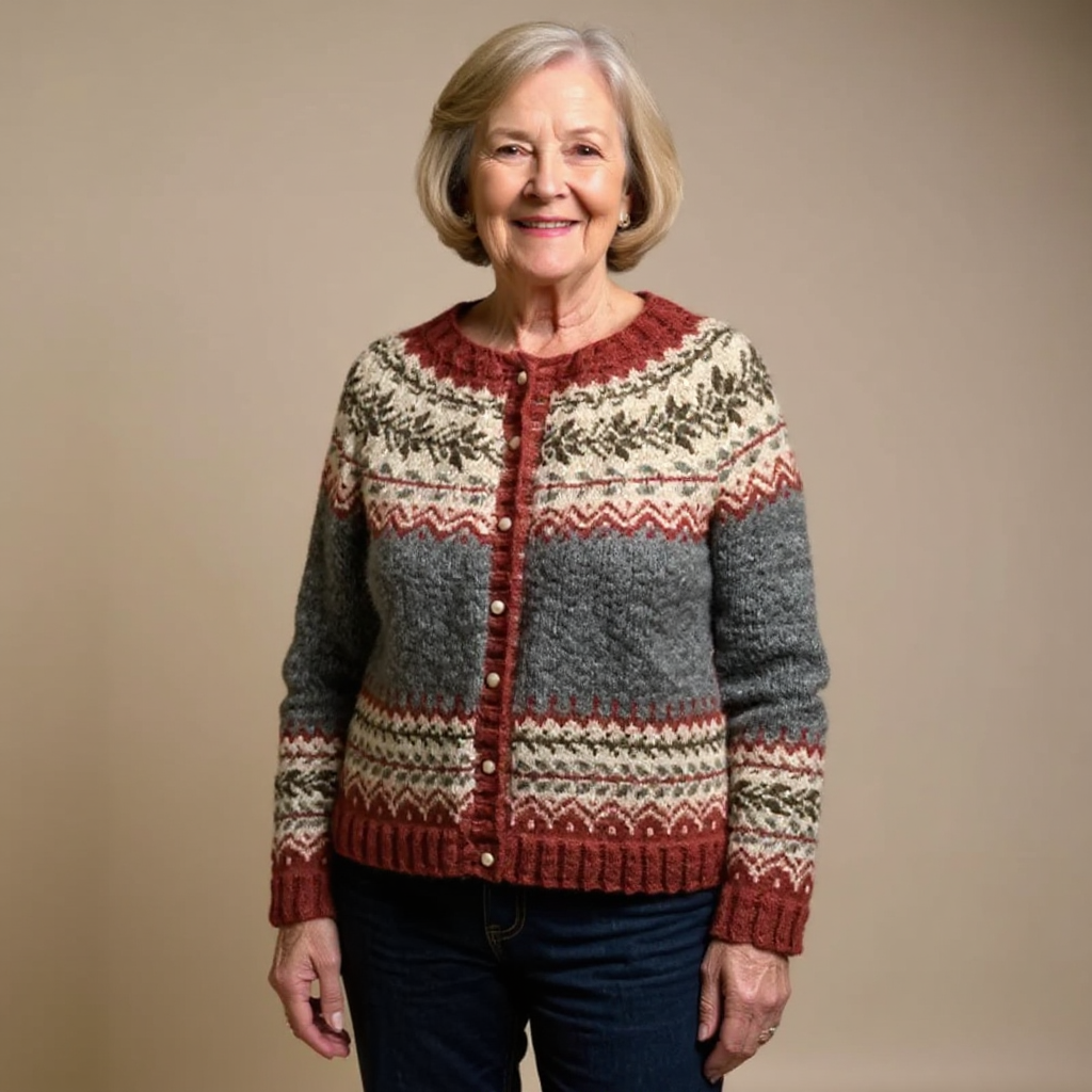 Ruth & Eleanor™ | Cardigan Islandais Classique