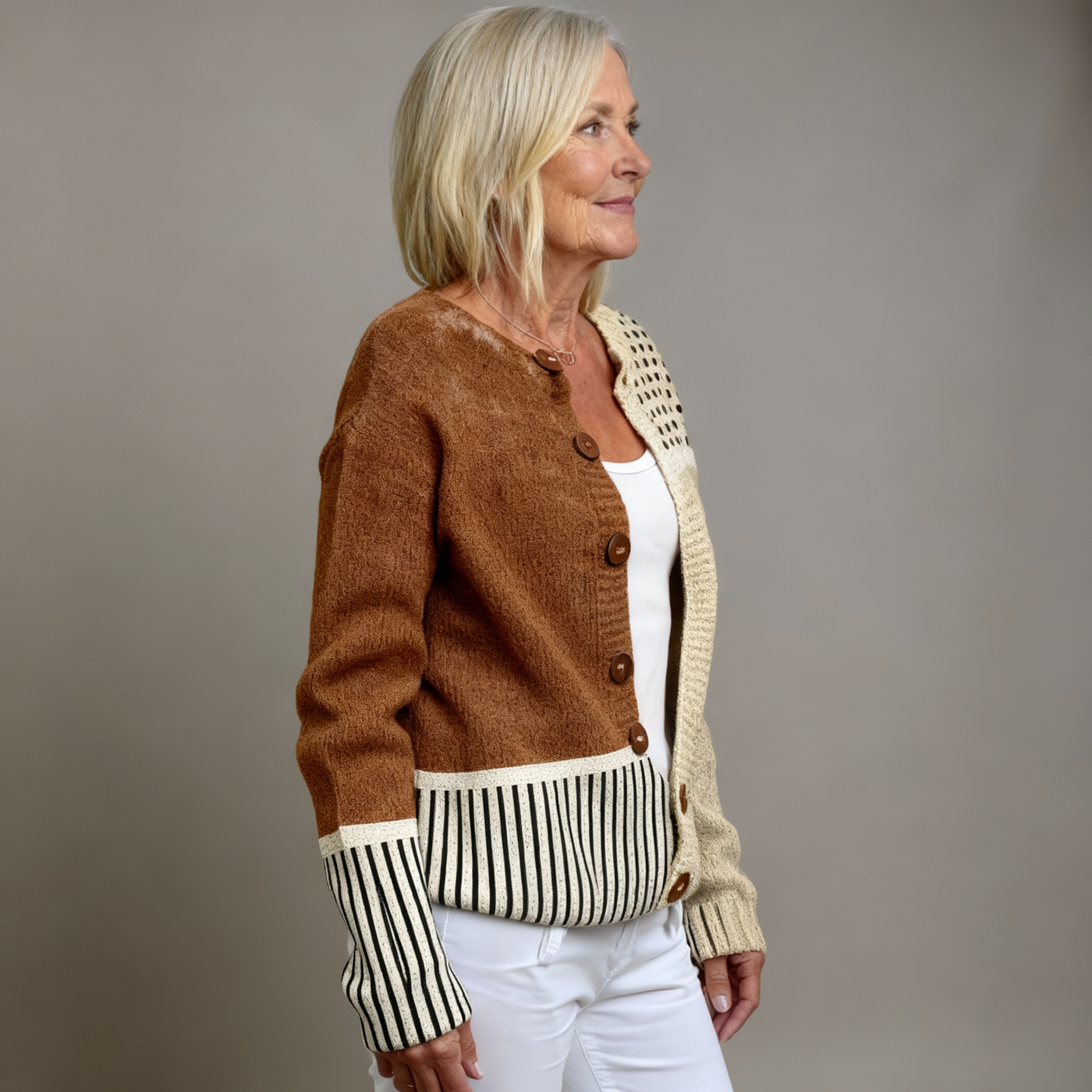 Lana | Cardigan à Pois