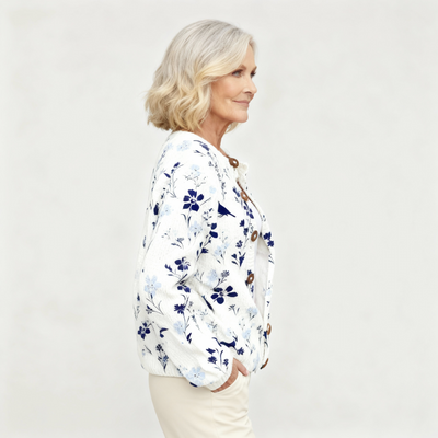 Maylee | Cardigan Fleurs Vintage