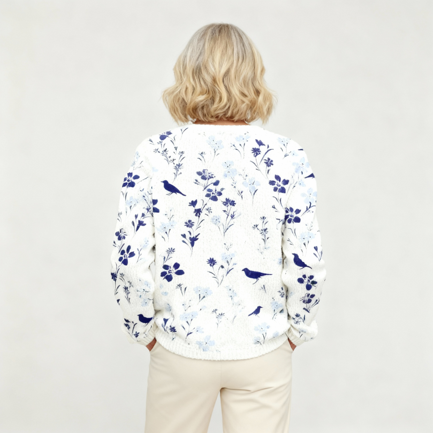 Maylee | Cardigan Fleurs Vintage