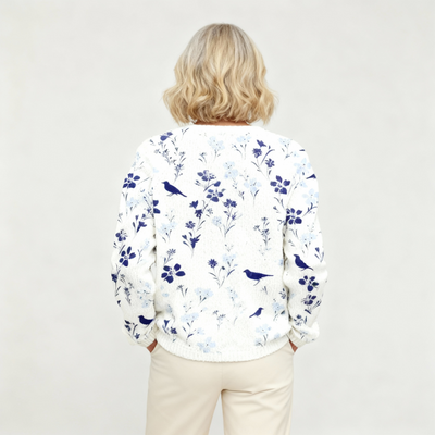 Maylee | Cardigan Fleurs Vintage