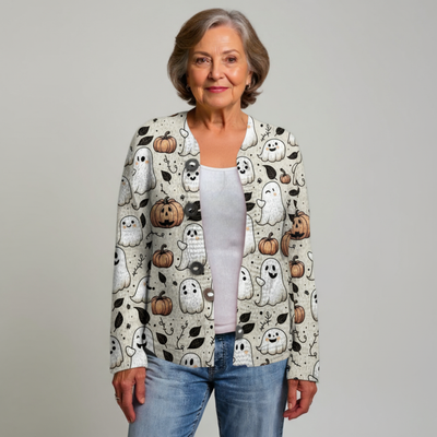 Raven | Cardigan d'Halloween