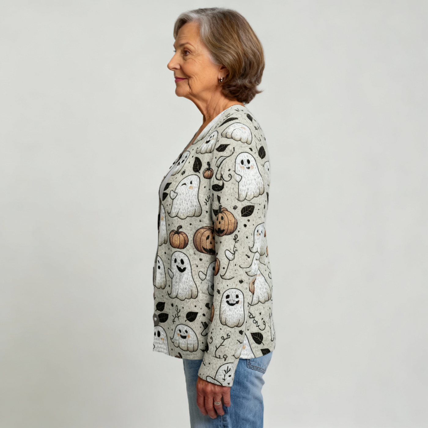 Raven | Cardigan d'Halloween