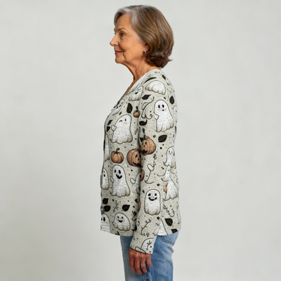 Raven | Cardigan d'Halloween