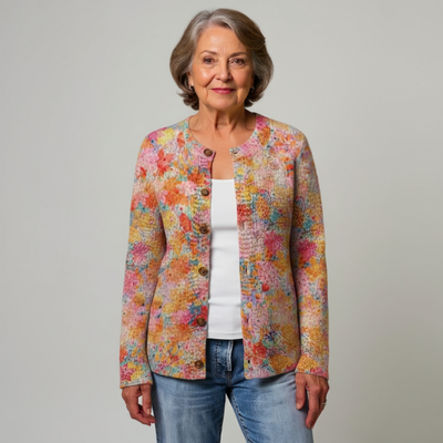 Estelle | Cardigan Feuille d'Erable