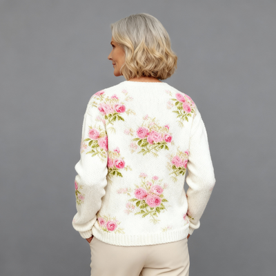 Jessie | Cardigan Art Floral