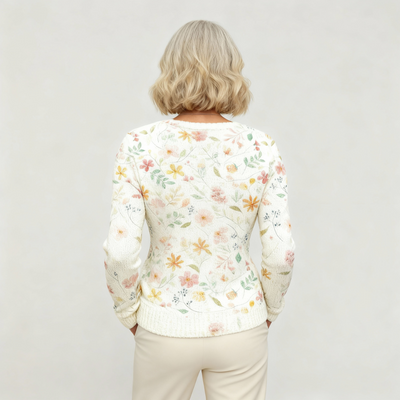 Grace | Cardigan Imprimé Fleurs