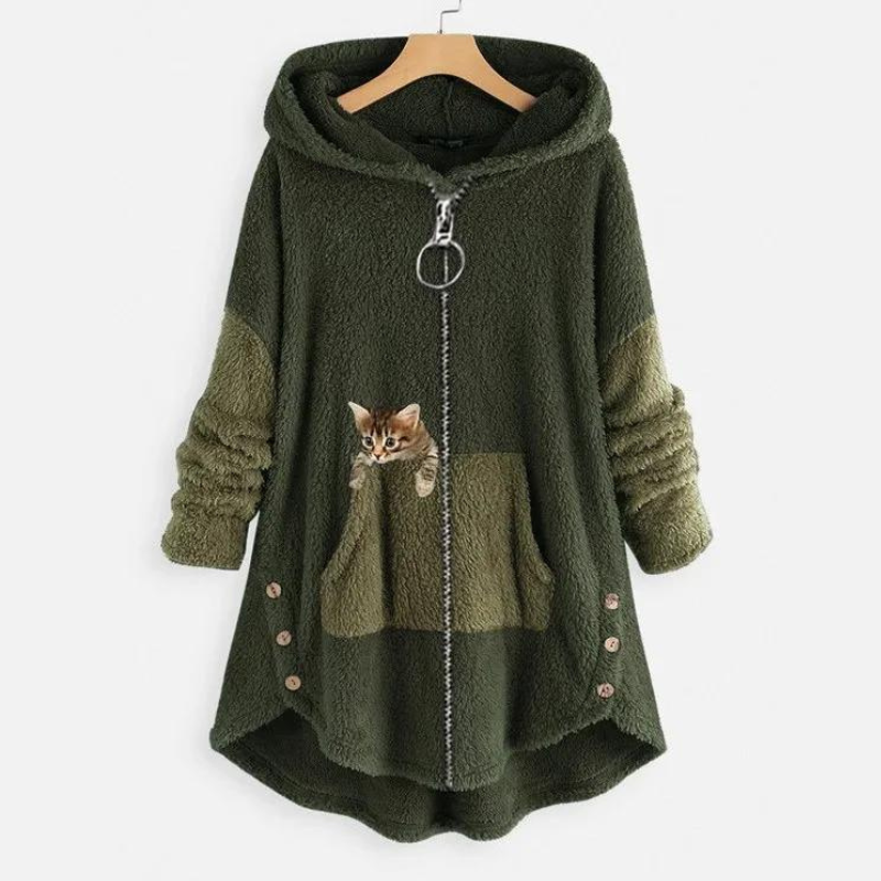 Agnes | Hoodie en Peluche Ultra-Douce et Chaude