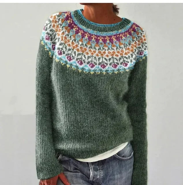 Miriam | SWEATER ISLANDAIS RÉTRO